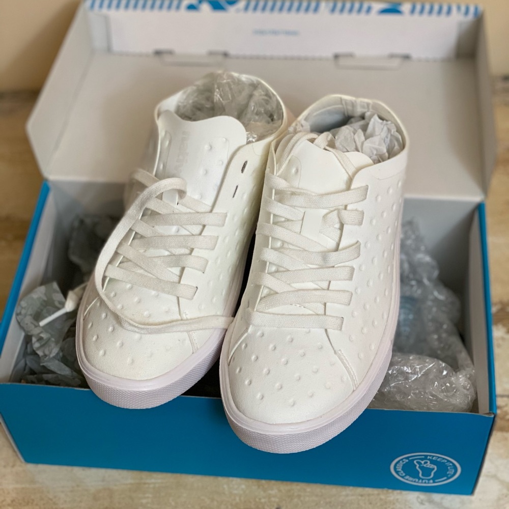 Native Shoes Monaco Low Shell White Unisex Sneaker